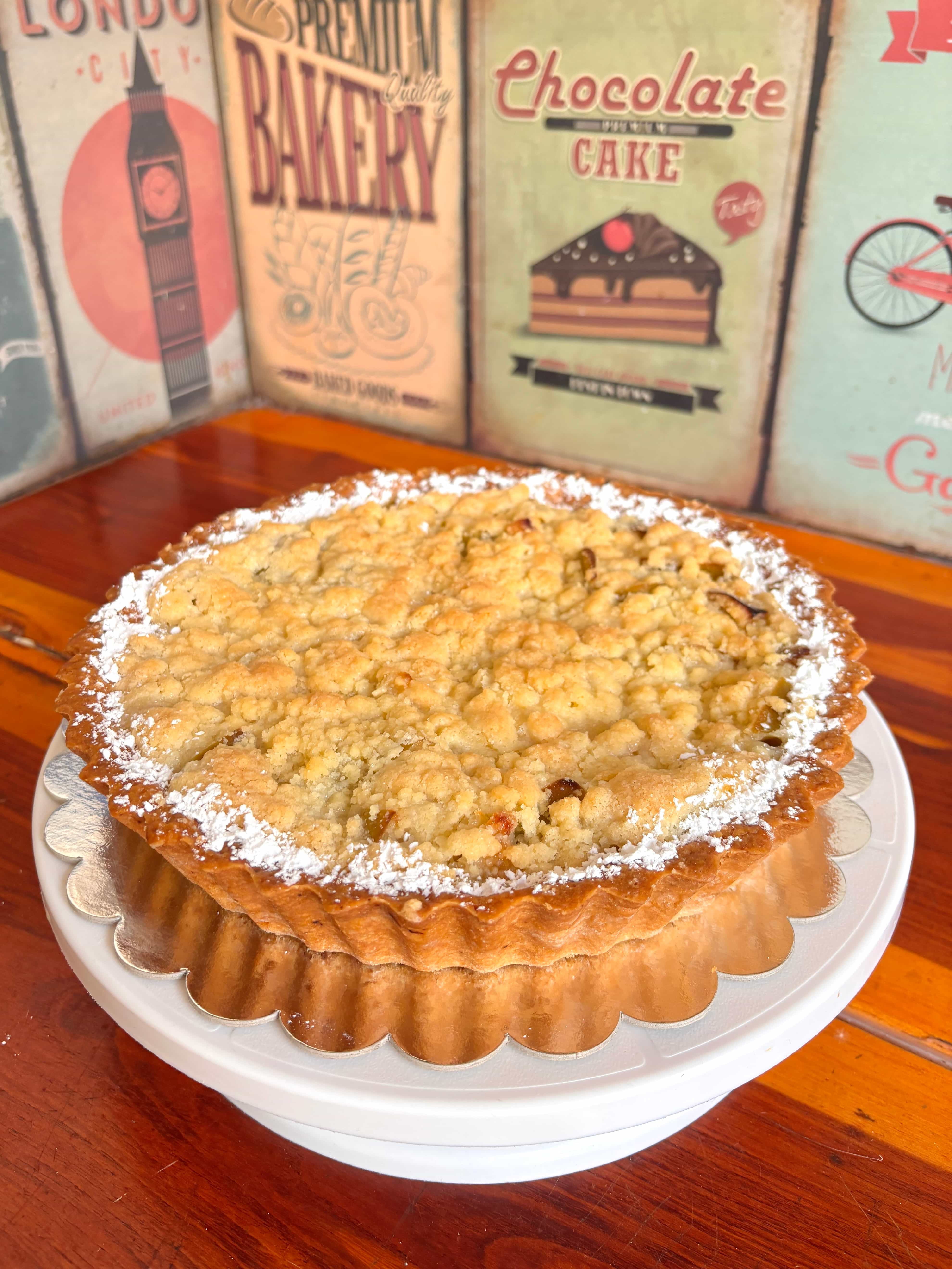 Crumble de manzana artesanal