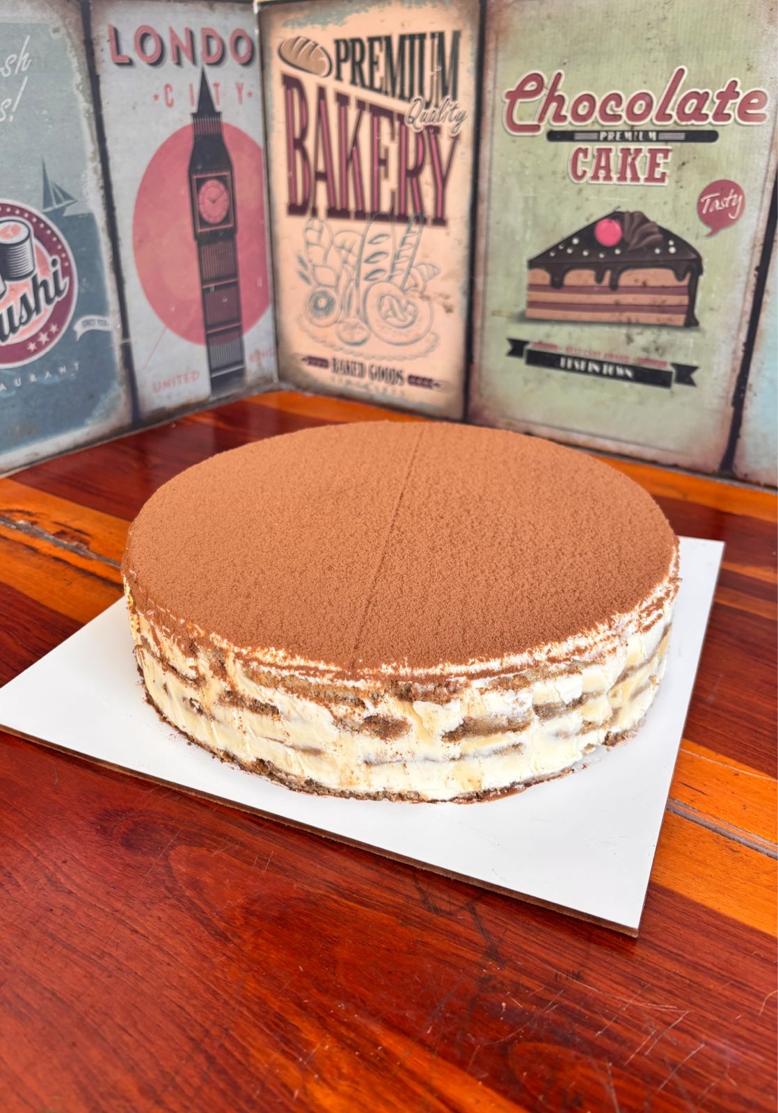 Tiramisú artesanal de Dulce Rincón